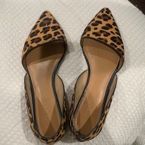 JCrew Leopard flats